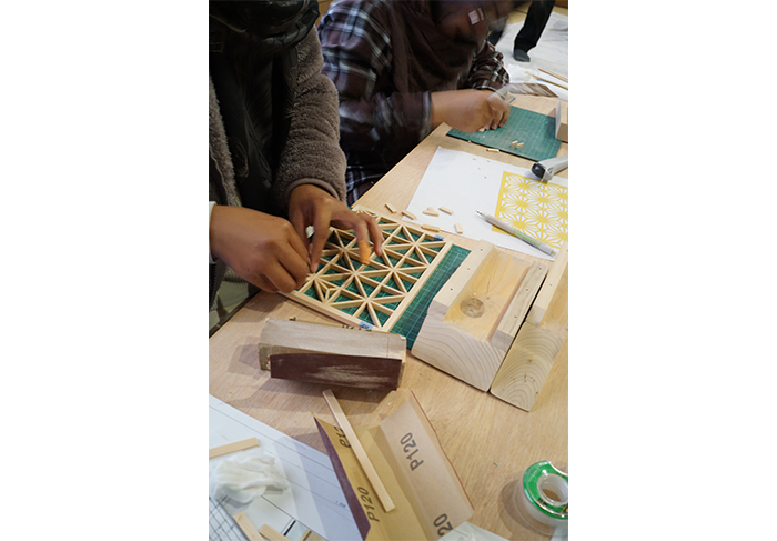 広島大学 スマート町屋プロジェクト 組子Workshop