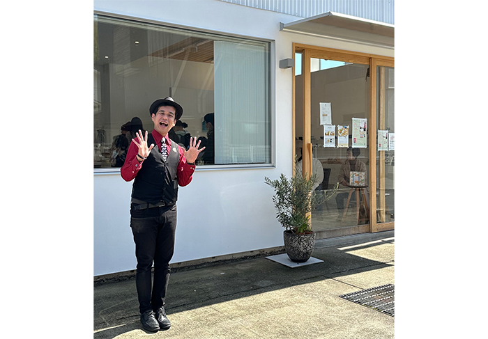 うみとやまと サコPのマジックショー